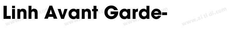 Linh Avant Garde字体转换